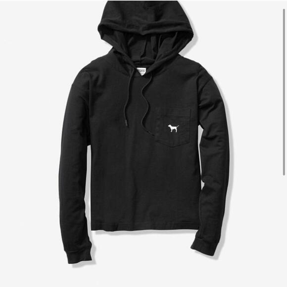 PINK Victoria’s Secret Pullover Drawstring Hoodie - Picture 1 of 5